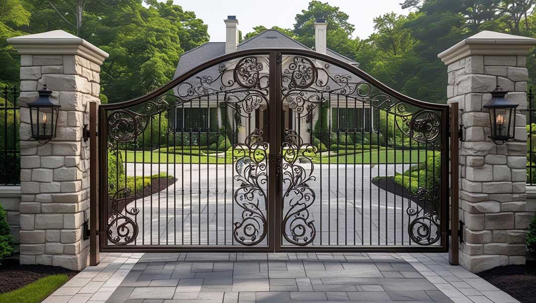 How a Custom Driveway Gate can modernize a home