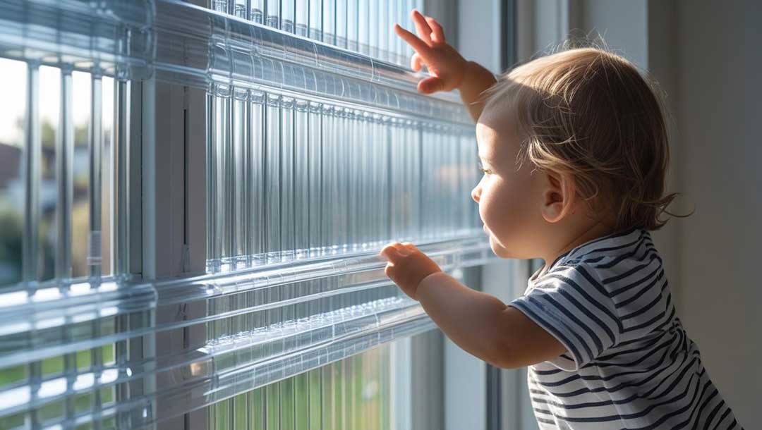 Benefits of polycarbonate clear burglar bars for child safety